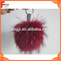 Für Handtasche / Keychain Echtpelz Pom Pom Ball